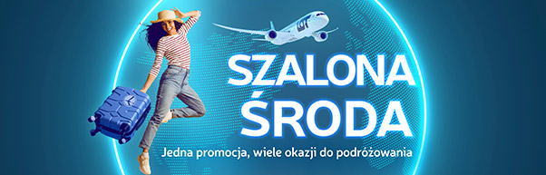 Szalona środa. Jedna promocja, wiele kierunków na wakacje